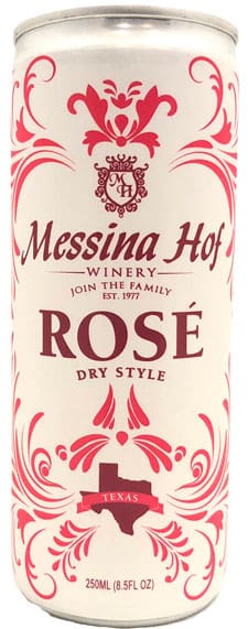 Messina Hoff Dry Style Rose Texas Wine 